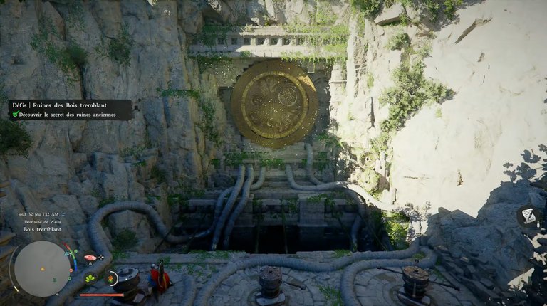 Ruines des Bois tremblants Crimson Desert : comment activer la troisième manivelle ? 
