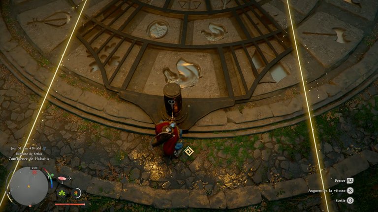 Ruines de la Zone de confluence de Halssius Crimson Desert : comment résoudre l’énigme du cadran ? 