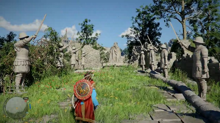 Ruines de la Gorge de Dracomort Crimson Desert : comment résoudre l’énigme des statues de soldat ? 