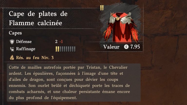 Cape de plates de Flamme Calcinée Crimson Desert : où trouver cette cape qui augmente la résistance au feu ? Cape de plates de Flamme Calcinée Crimson Desert : où trouver cette cape qui augmente la résistance au feu ?
