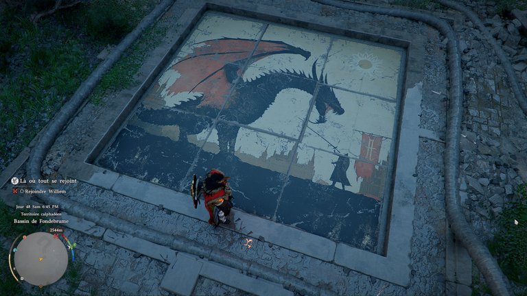 Ruines du Bassin de Fondebrume Crimson Desert : comment résoudre l’énigme du puzzle à dragon ? 