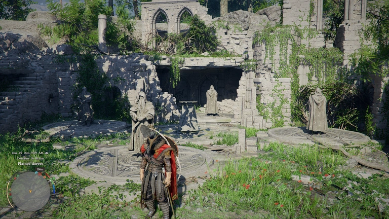 Ruines des Plaines dorées Crimson Desert : dans quel sens faire tourner les statues ? 