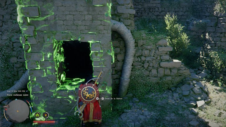 Ruines de la Paroi rocheuse noire Crimson Desert : comment résoudre son énigme ? 