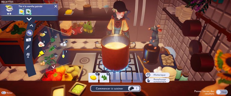 Thé à la menthe poivrée Disney Dreamlight Valley : comment préparer cette recette 2 étoiles ? Thé à la menthe poivrée Disney Dreamlight Valley : comment préparer cette recette 2 étoiles ?