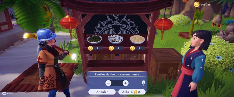 Thé au chrysanthème Disney Dreamlight Valley : comment préparer cette recette 2 étoiles ?