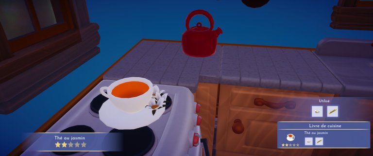 Thé au jasmin Disney Dreamlight Valley : comment préparer cette recette 2 étoiles ? Thé au jasmin Disney Dreamlight Valley : comment préparer cette recette 2 étoiles ?