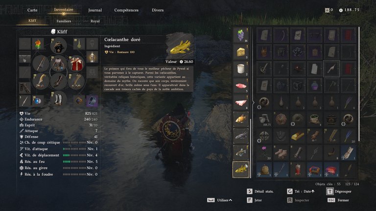 Cœlacanthe doré Crimson Desert : où trouver cet animal légendaire ? 