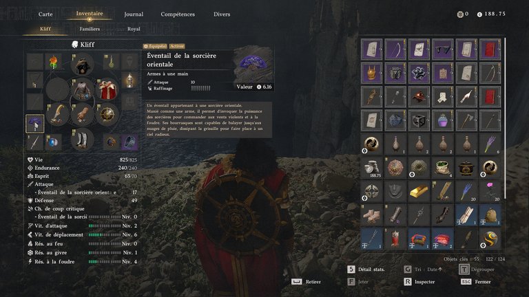 Éventail de la sorcière orientale Crimson Desert : où trouver cet équipement spécial ? 