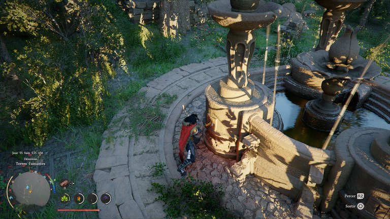 Ruines des Terres fumantes Crimson Desert : comment résoudre l’énigme de la fontaine ? 