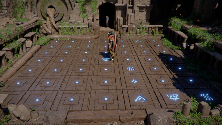 Ruines des Contreforts de Barbesylve Crimson Desert : quel chemin suivre sur les pavés ? 