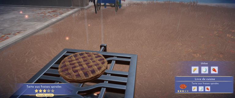 Tarte aux fraises spirales Dreamlight Valley : comment préparer cette recette 3 étoiles ?
