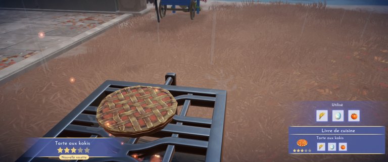 Tarte aux kakis Dreamlight Valley : comment préparer cette recette 3 étoiles ?