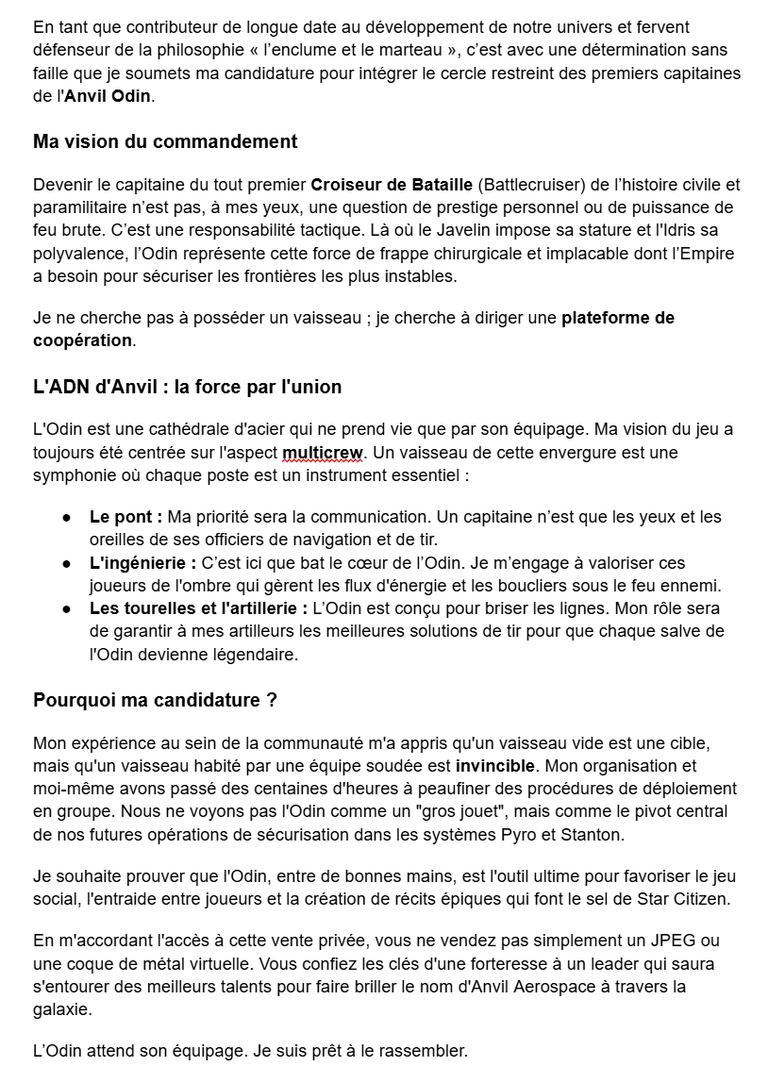 J'ai écrit ma lettre de motivation avec une IA : ma carrière dans le jeu vidéo Star Citizen est entre les mains d'un algorithme
