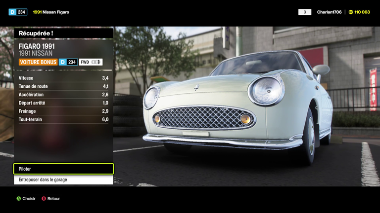 Forza Horizon 6 voiture bonus : où trouver la Nissan Figaro 1991 et quelles sont ses caractéristiques ?