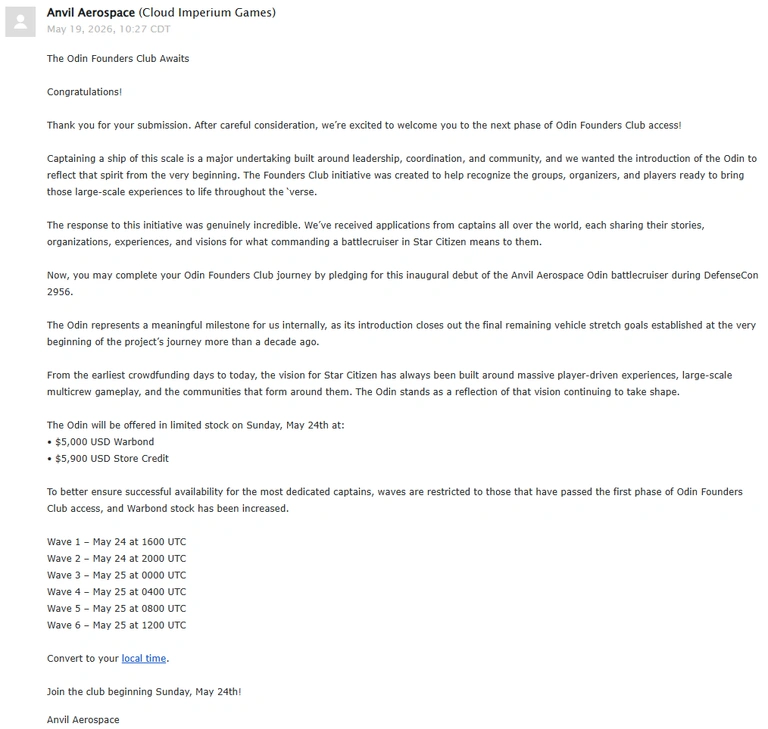 Star Citizen lance son vaisseau le plus cher à 5000€ : arnaque ou coup de génie ? Star Citizen lance son vaisseau le plus cher à 5000€ : arnaque ou coup de génie ?