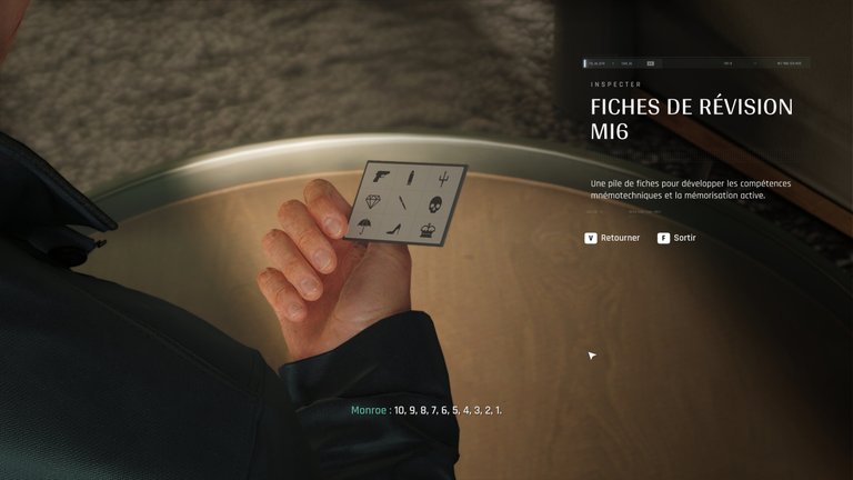 Fiches de révision du MI6 007 First Light : quelle est la bonne réponse ? Fiches de révision du MI6 007 First Light : quelle est la bonne réponse ?