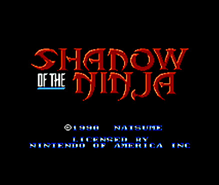 Shadow of the Ninja sur Wii