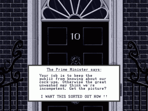 Le Premier Ministre n'est vraiment pas un patron facile à vivre.