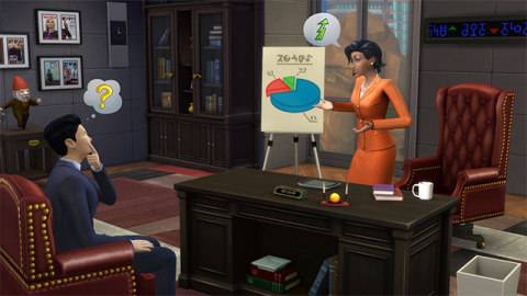 Nouvelles carrières et pack de fêtes pour Les Sims 4