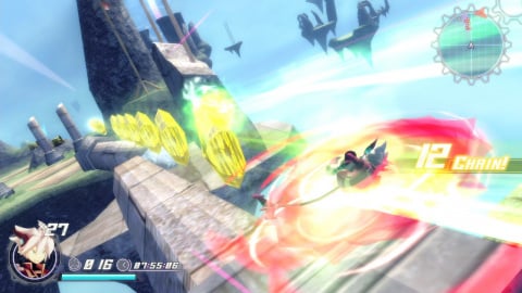 Rodea The Sky Soldier vole vers l'Occident