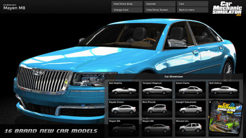 Car Mechanic Simulator 2015 en route sur PC et Mac