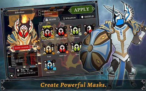 Masters of Masks, le RPG mobile free-to-play de Square Enix, est disponible