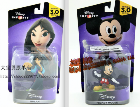 Mulan, Olaf, Mickey, Minnie, Vice Versa dans Disney Infinity 3.0 ?