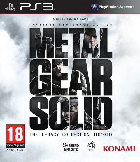 Metal Gear Legacy : L'intégrale de la série sur PS3