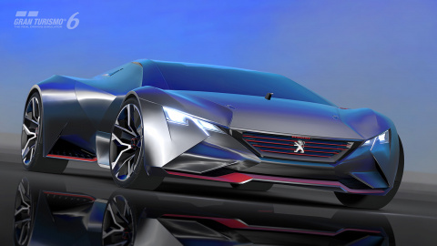 La Peugeot Vision débarque dans Gran Turismo 6