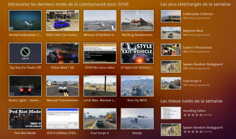 ModMy5, un site participatif pour les moddeurs de GTA 5