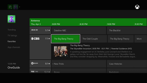 Il serait possible d'enregistrer la TV avec sa Xbox One cette année