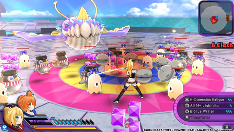 Hyperdimension Neptunia U : Action Unleashed se dote de nouvelles images de gameplay