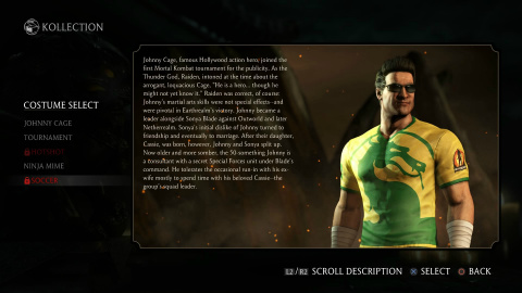 Mortal Kombat 10 : L'update du jour révèle les prochains kostumes en images