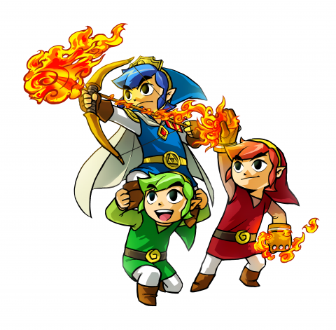 E3 2015 : The Legend of Zelda Tri Force Heroes se dévoile sur 3DS
