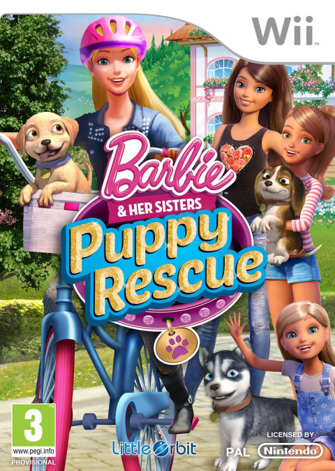 Barbie et ses sœurs : La grande aventure des chiots sur Wii