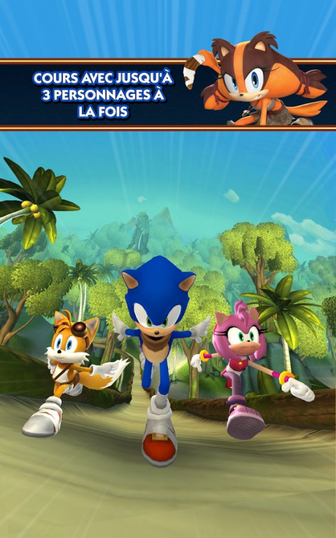 Sonic Dash 2 : Sonic Boom apparaît sur le Google Play Store