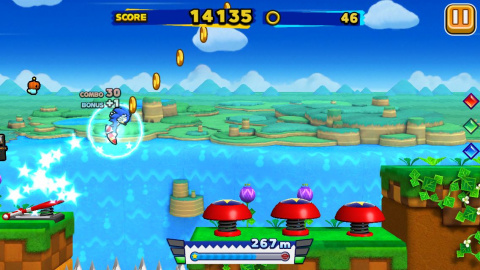 Sonic Runners, brise nostalgique pour surplace supersonique