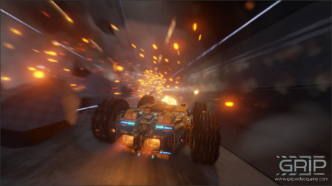 Grip : un nouveau jeu de course automobile et de shoot inspiré de Rollcage
