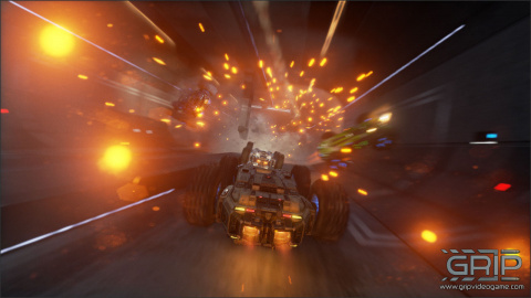 Grip : un nouveau jeu de course automobile et de shoot inspiré de Rollcage
