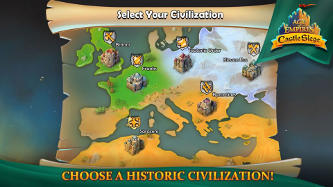 Age of Empires Castle Siege : La célèbre franchise débarque sur iOS