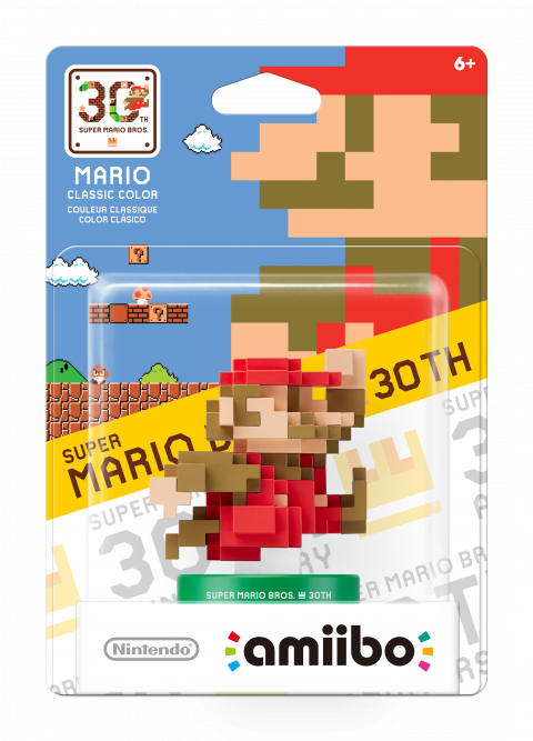 Les amiibo Mario 8-bit de sortie en Europe
