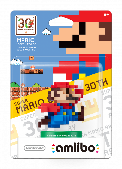 Les amiibo Mario 8-bit de sortie en Europe