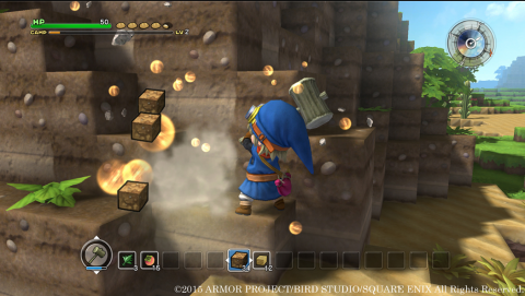 Dragon Quest Builders s'illustre avec quatre captures de gameplay
