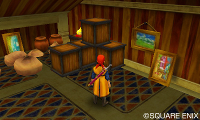 Dragon Quest 8 : le mode photo illustré sur 3DS