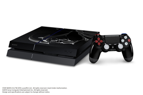 Une PlayStation 4 édition Dark Vador le 17 novembre