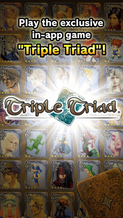 Le Triple Triad de Final Fantasy VIII sur mobile