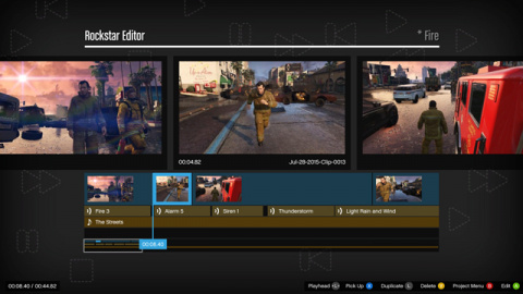 GTA 5 : De nouvelles features pour le Rockstar Editor sur PS4, Xbox One et PC