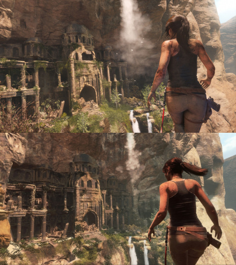 Rise of The Tomb Raider : Les versions Xbox 360 et One comparées
