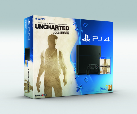 Uncharted : The Nathan Drake aura son bundle PS4 en Europe