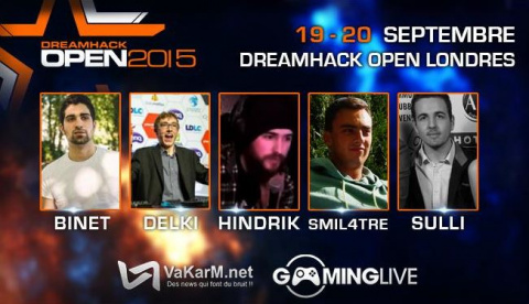 CS:GO : La DreamHack Londres sur Gaming Live ce week-end